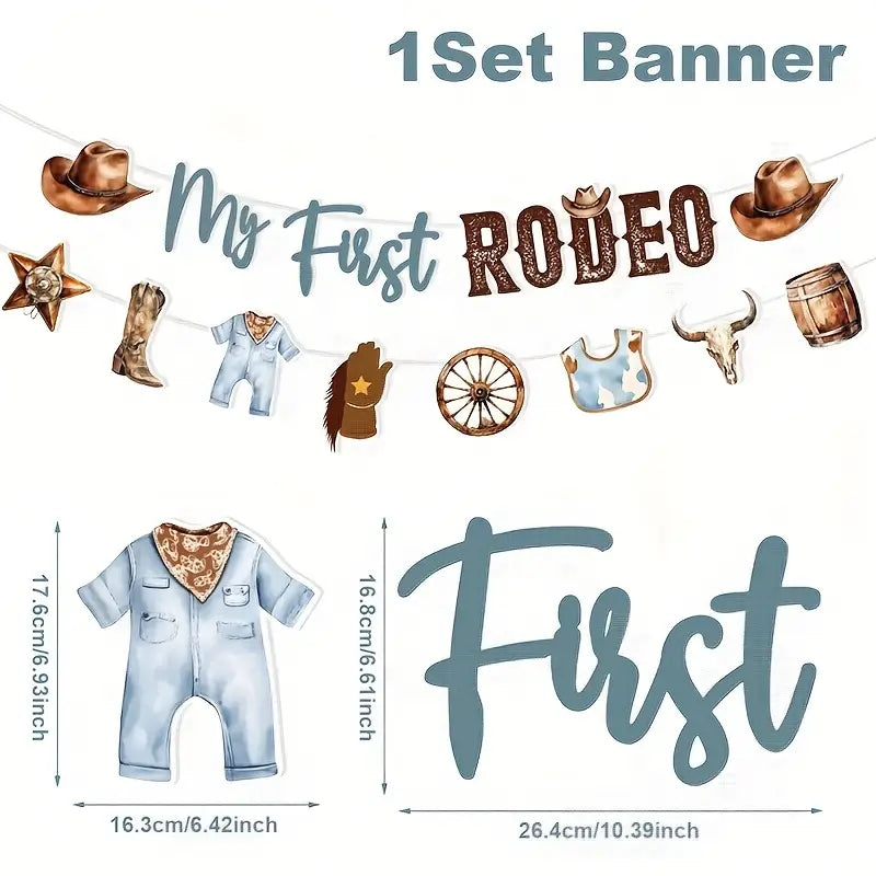 MY 1ST RODEO BANNER đź¤