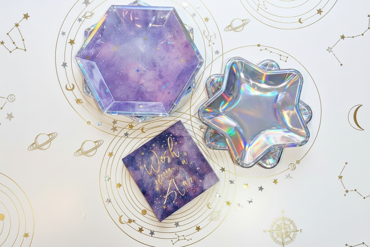 ORBIT VIBES - STAR METALLIC PLATE
