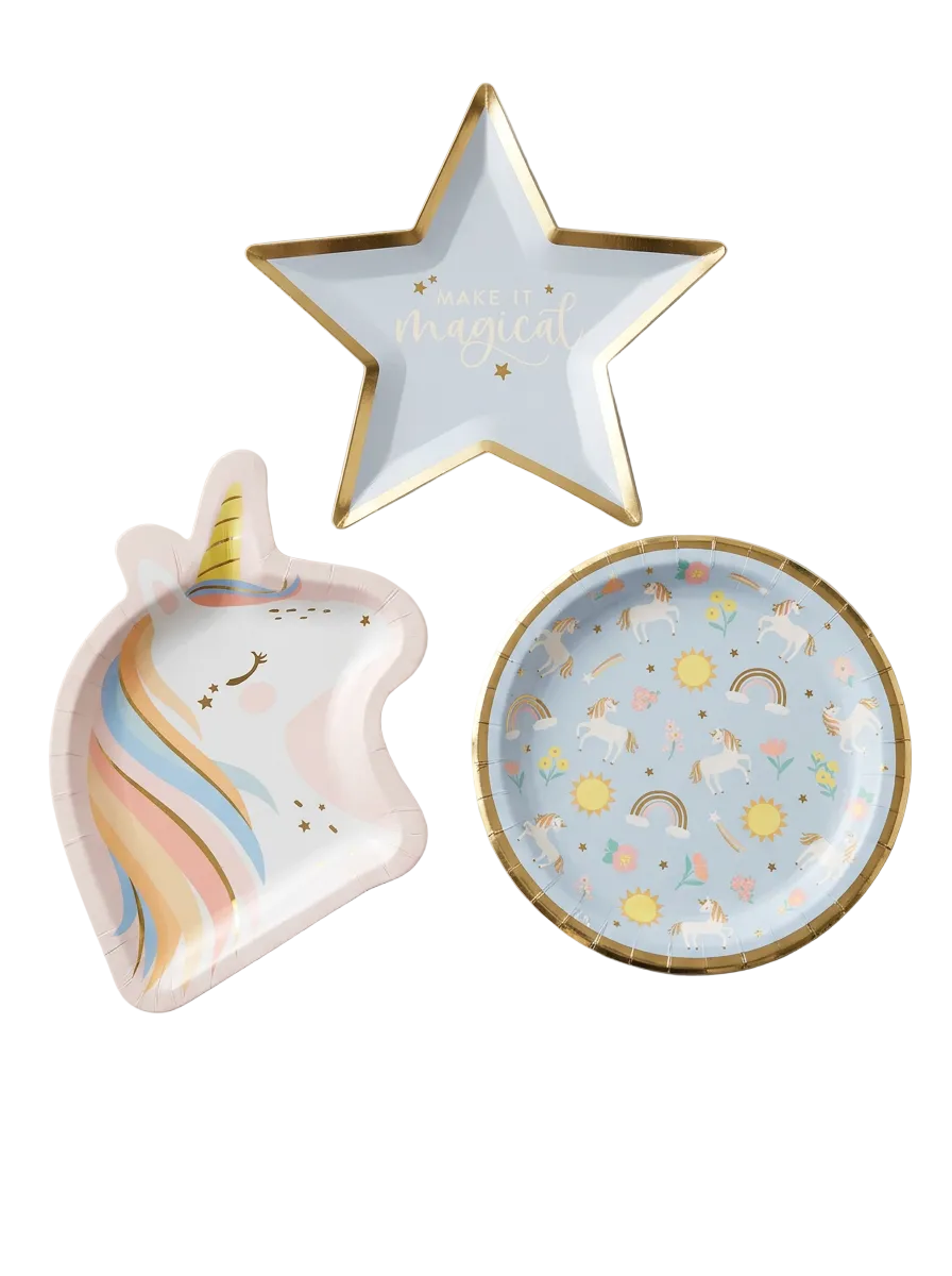 MAKE IT MAGICAL - UNICORN PLATE