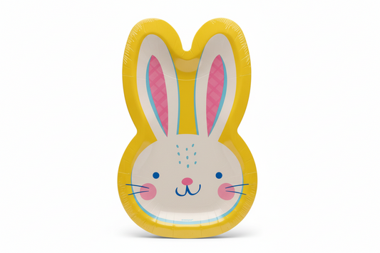 EASTER BUNNY SHAPED PLATE