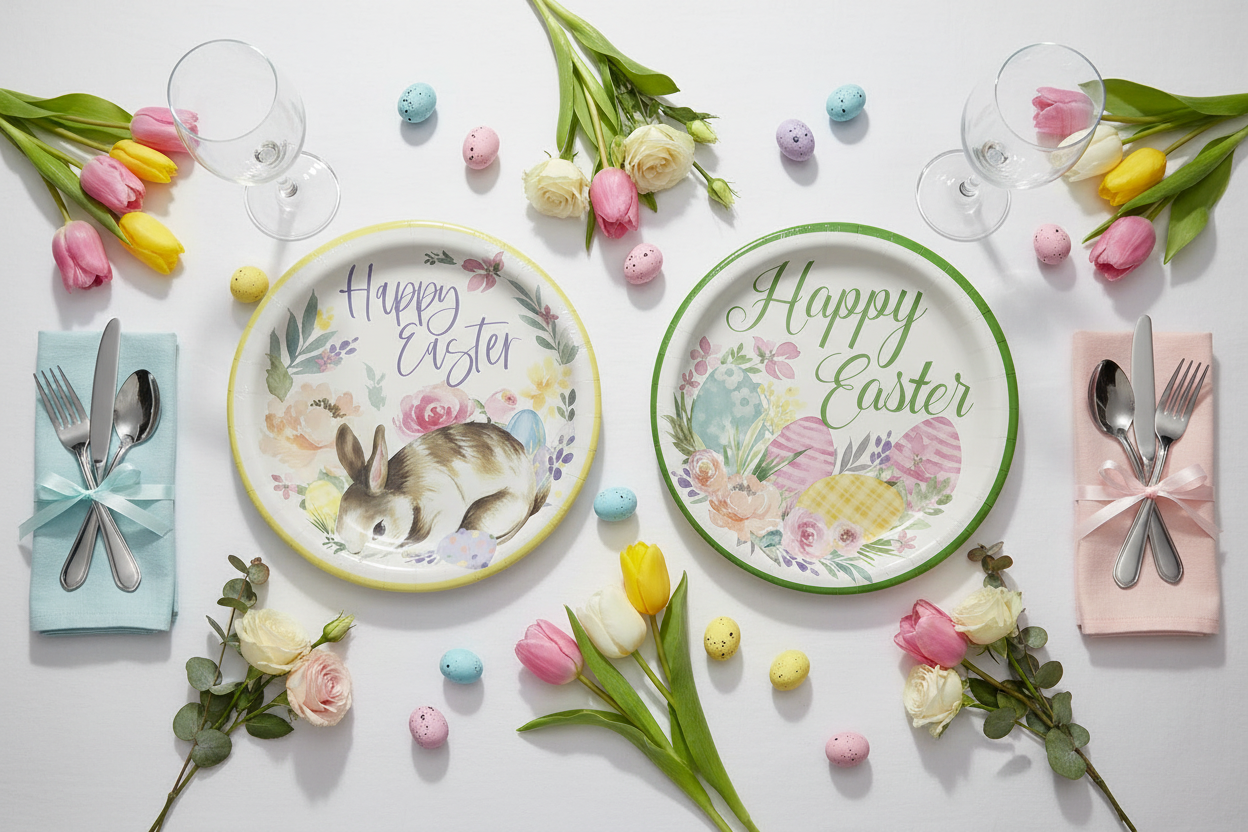 EASTER DINNER PLATES