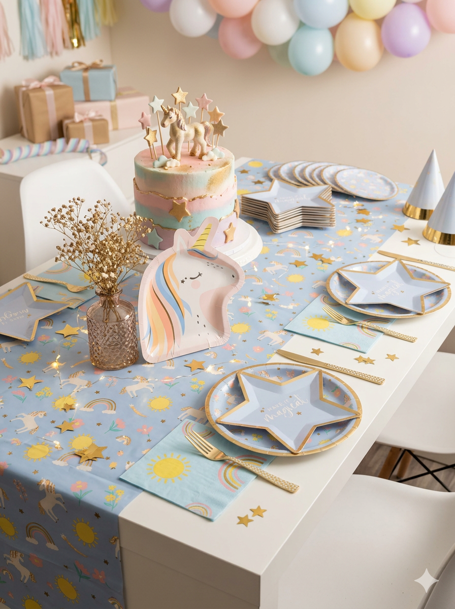 MAKE IT MAGICAL - UNICORN PLATE