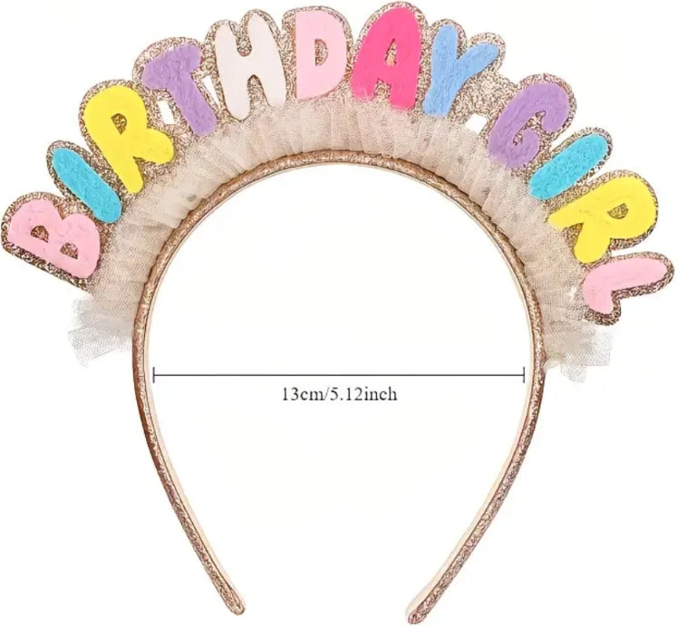 BIRTHDAY GIRL HEADBAND