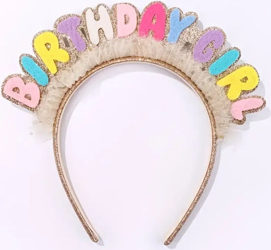 BIRTHDAY GIRL HEADBAND