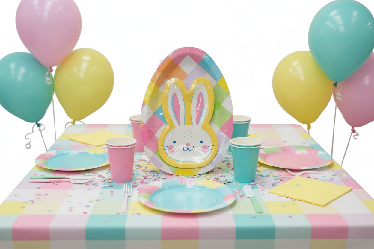 EASTER EGG SHAPED PLATE