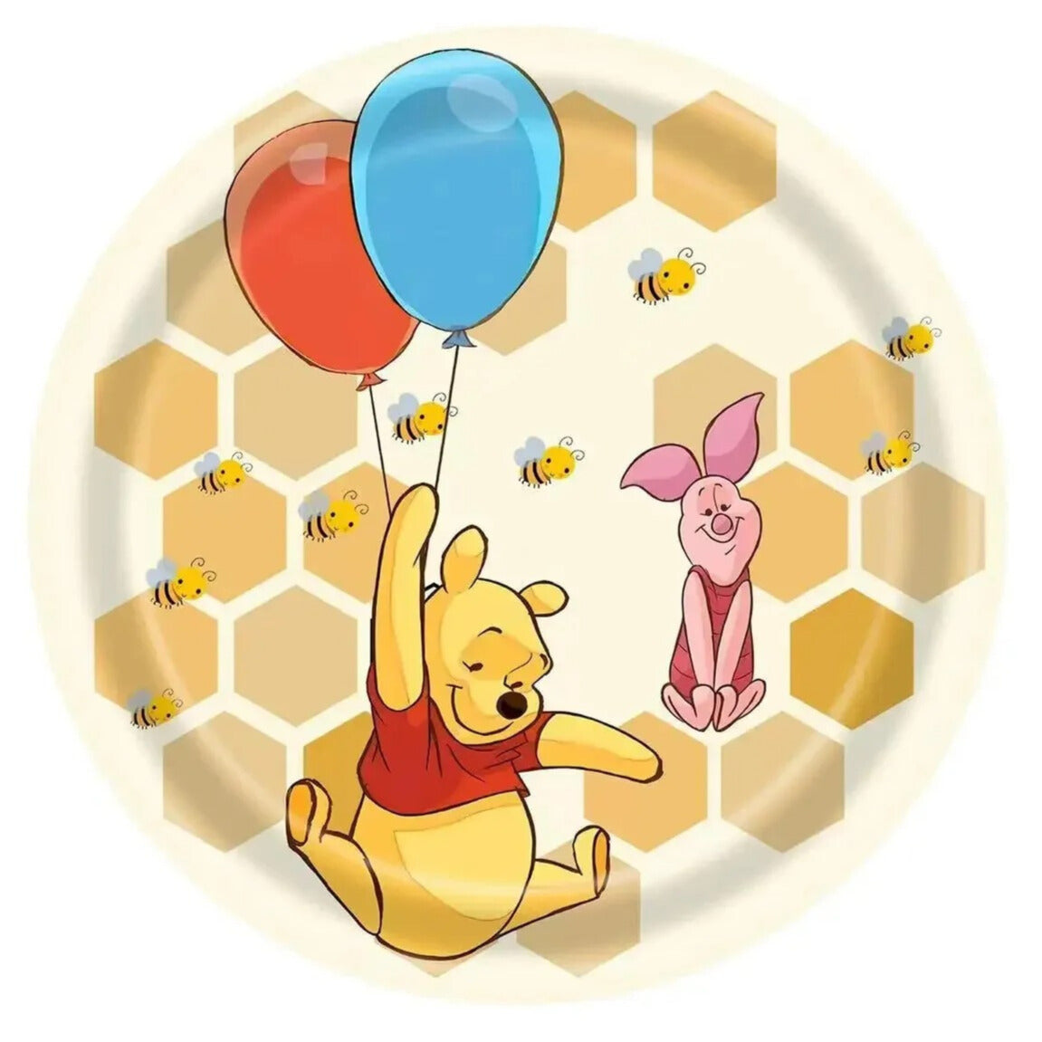 WINNIE THE POOH & FRIENDS - DINNER PLATES 10 PK 🐝