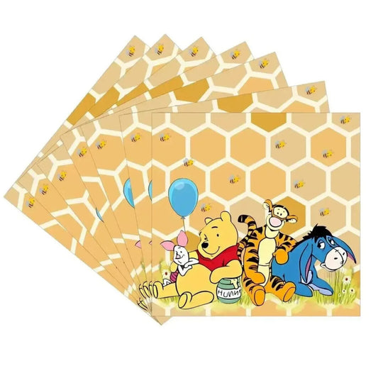 WINNIE THE POOH & FRIENDS - NAPKINS 10 PK  🐝
